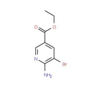 Ethyl 2-amino-3-bromo-5-pyridinecarboxylate (CAS 850429-51-5) - chemical structure image
