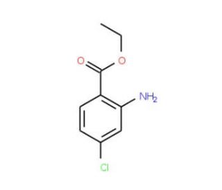 Ethyl 2-amino-4-chlorobenzoate (CAS 60064-34-8) - chemical structure image