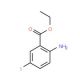 Ethyl 2-amino-5-iodobenzoate (CAS 268568-11-2) - chemical structure image