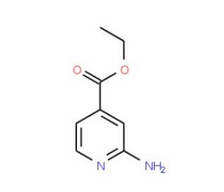 Ethyl 2-aminopyridine-4-carboxylate (CAS 13362-30-6) - chemical structure image