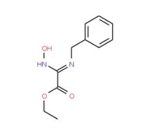 Ethyl 2-(benzylamino)-2-(hydroxyimino)acetate - chemical structure image