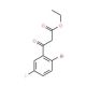 Ethyl (2-bromo-5-fluorobenzoyl)acetate (CAS 1020058-49-4) - chemical structure image