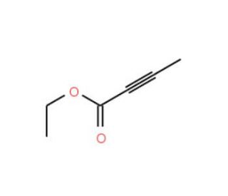 Ethyl 2-butynoate (CAS 4341-76-8) - chemical structure image