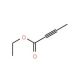 Ethyl 2-butynoate (CAS 4341-76-8) - chemical structure image