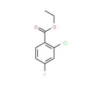 Ethyl 2-chloro-4-fluorobenzoate (CAS 167758-87-4) - chemical structure image