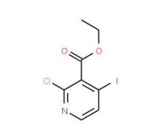 Ethyl 2-chloro-4-iodonicotinate - chemical structure image
