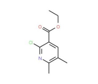 Ethyl 2-Chloro-5,6-dimethylnicotinate (CAS 1159977-35-1) - chemical structure image