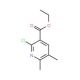 Ethyl 2-Chloro-5,6-dimethylnicotinate (CAS 1159977-35-1) - chemical structure image