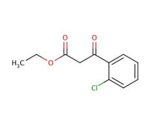 Ethyl (2-chlorobenzoyl)acetate (CAS 19112-35-7) - chemical structure image