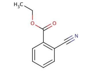 Ethyl 2-cyanobenzoate (CAS 6525-45-7) - chemical structure image