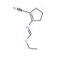 ethyl (2-cyanocyclopent-1-en-1-yl)imidoformate - chemical structure image