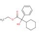 Ethyl 2-Cyclohexyl-2-hydroxy-phenylacetate (CAS 31197-69-0) - chemical structure image