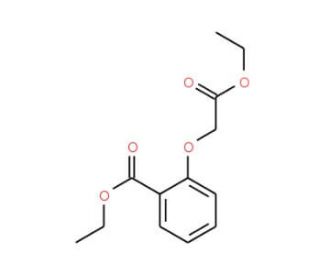 Ethyl 2-(ethoxycarbonylmethoxy)benzoate (CAS 56424-77-2) - chemical structure image