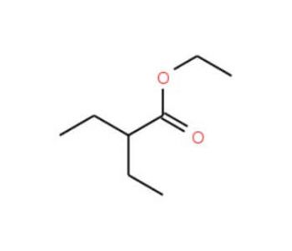 Ethyl 2-ethylbutyrate (CAS 2983-38-2) - chemical structure image