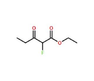 Ethyl 2-fluoro-3-oxopentanoate (CAS 759-67-1) - chemical structure image