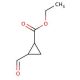 Ethyl 2-Formyl-1-Cyclopropanecarboxylate - chemical structure image