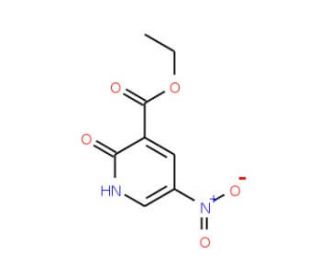 Ethyl 2-hydroxy-5-nitronicotinate (CAS 156896-54-7) - chemical structure image