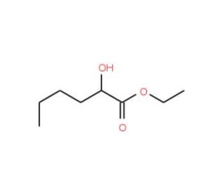 Ethyl 2-hydroxyhexanoate (CAS 52089-55-1) - chemical structure image