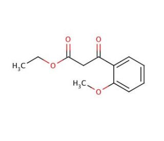 Ethyl (2-methoxybenzoyl)acetate (CAS 41607-95-8) - chemical structure image