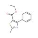 ethyl 2-methyl-4-phenyl-1,3-thiazole-5-carboxylate (CAS 32043-95-1) - chemical structure image