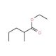 Ethyl 2-methylpentanoate (CAS 39255-32-8) - chemical structure image