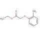Ethyl (2-methylphenoxy)acetate (CAS 93917-68-1) - chemical structure image