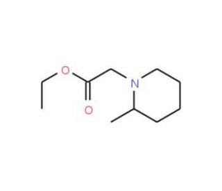 Ethyl (2-methylpiperidin-1-yl)acetate - chemical structure image