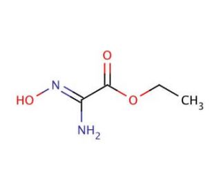 Ethyl 2-oximinooxamate (CAS 10489-74-4) - chemical structure image