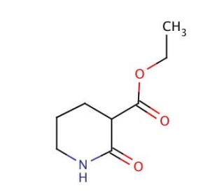 Ethyl 2-oxo-3-piperidinecarboxylate (CAS 3731-16-6) - chemical structure image