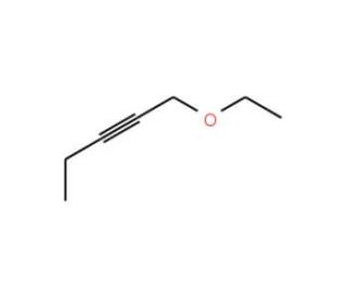 Ethyl 2-pentynyl ether (CAS 20635-10-3) - chemical structure image