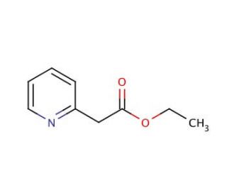 Ethyl 2-pyridylacetate (CAS 2739-98-2) - chemical structure image