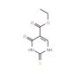 Ethyl 2-thiouracil-5-carboxylate (CAS 38026-46-9) - chemical structure image