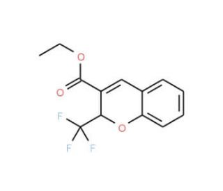 Ethyl 2-(trifluoromethyl)-2H-chromene-3-carboxylate - chemical structure image