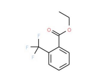 Ethyl 2-(trifluoromethyl)benzoate (CAS 577-62-8) - chemical structure image