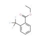 Ethyl 2-(trifluoromethyl)benzoate (CAS 577-62-8) - chemical structure image