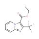 Ethyl 2-(trifluoromethyl)imidazo[1,2-a]pyridine-3-carboxylate (CAS 108438-46-6) - chemical structure image