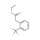 Ethyl 2-(trifluoromethyl)phenylacetate (CAS 81580-50-9) - chemical structure image