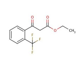 Ethyl (2-trifluoromethylbenzoyl)acetate (CAS 89424-17-9) - chemical structure image