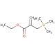 Ethyl 2-(trimethylsilylmethyl)acrylate (CAS 74976-84-4) - chemical structure image