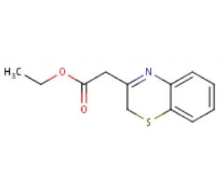 ethyl 2H-1,4-benzothiazin-3-ylacetate - chemical structure image
