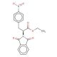 ethyl (2R)-2-(1,3-dioxo-1,3-dihydro-2H-isoindol-2-yl)-3-(4-nitrophenyl)propanoate - chemical structure image