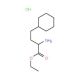 Ethyl (2R)-2-Amino-4-cyclohexylbutanoate hydrochloride (CAS 402825-02-9) - chemical structure image