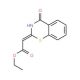 ethyl (2Z)-(4-oxo-3,4-dihydro-2H-1,3-benzothiazin-2-ylidene)acetate - chemical structure image