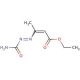 ethyl 3-[(aminocarbonyl)diazenyl]but-2-enoate - chemical structure image