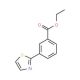 Ethyl 3-(1,3-thiazol-2-yl)benzoate (CAS 886851-29-2) - chemical structure image