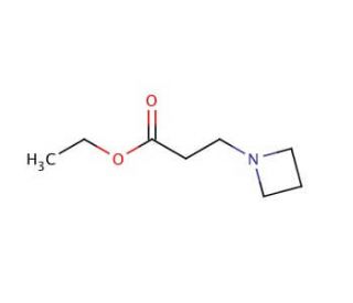 Ethyl 3-(1-azetidinyl)propionate (CAS 7730-42-9) - chemical structure image