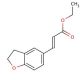 Ethyl 3-(2,3-Dihydrobenzofuran-5-yl)propenoate (CAS 196597-65-6) - chemical structure image
