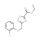 Ethyl 3-(2-chlorophenoxy)methyl-1,2,4-oxadiazole-5 carboxylate - chemical structure image