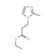 Ethyl 3-(2-methyl-1H-imidazol-1-yl)propanoate (CAS 18999-48-9) - chemical structure image