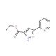 Ethyl 3-(2-pyridinyl)-1H-pyrazole-5-carboxylate (CAS 174139-65-2) - chemical structure image
